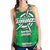 Manawatu Turbos Women Racerback Tank Maori Vibes Green - Polynesian Pride