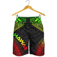 Hawaii Men's Shorts - Polynesian Chief Reggae Version - Polynesian Pride