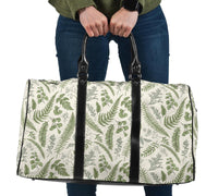 Hawaii Tropical Green Pattern Hawaii Travel Bag Travel Bag One size Black - Polynesian Pride