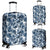 Hawaii Palm Trees And Tropical Branches Luggage Cover White - Polynesian Pride