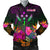 Kosrae Personalised Men's Bomber Jacket - Summer Hibiscus Reggae - Polynesian Pride