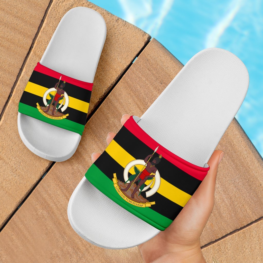Vanuatu Sandals - Coat of arms of Vanuatu - Polynesian Pride