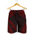 Vanuatu Men's Shorts - Polynesian Chief Red Version - Polynesian Pride