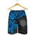 Northern Mariana Islands Polynesian Shorts (Men) - Blue Turtle - Polynesian Pride