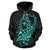 Polynesian Suffer Kanaka Warrior Hawaii Hoodie Turquoise - Polynesian Pride