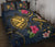 Hawaii Polynesian Turtle Hibiscus Plumeria Quilt Bed Set - Nane Style - Polynesian Pride