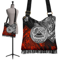 American Samoa Crossbody Boho Handbag - Vintage Polynesian Style - Polynesian Pride