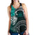 Samoa Women's Racerback Tank - Samoa Seal Wave Style (Green) - Polynesian Pride