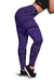 Polynesian Maori Lauhala Violet Hawaii Women's Leggings AH Violet - Polynesian Pride