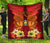 Nauru Personalised Premium Quilt - Tribal Tuna Fish Black - Polynesian Pride