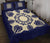 Hawaiian Quilt Bed Set Royal Pattern - Blue - Polynesian Pride