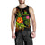 New Caledonia Polynesian Personalised Men's Tank Top - Legend of New Caledonia (Reggae) - Polynesian Pride