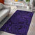 Hawaii Area Rug Polynesian Maori Lauhala AH Rug Violet - Polynesian Pride