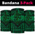 Polynesian Warrior Hula Girl Kanaka Hawaii Anchor Bandana 3 - Pack - AH - Green - Polynesian Pride