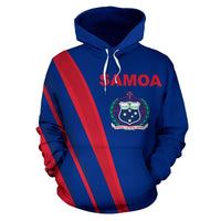 Samoa Hoodie Samoa Coat of Arms - Polynesian Pride