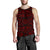 Polynesian Men Tank Top 19 Black-Red - Polynesian Pride