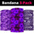 Hawaiian Hibiscus Purple Set Bandana 3-Pack - Polynesian Pride