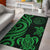 Palau Area Rug - Green Tentacle Turtle Green - Polynesian Pride