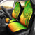 New Zealand Maori Mangopare Car Seat Covers Polynesian - Rasta Universal Fit Green - Polynesian Pride