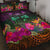 Fiji Quilt Bed Set - Summer Hibiscus Art - Polynesian Pride