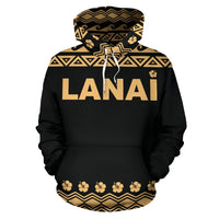 Lanai All Over Hoodie Polynesian Turtle Hoodie - Polynesian Pride