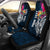 Tonga Custom Personalised Car Seat Covers - Summer Vibes Universal Fit Blue - Polynesian Pride