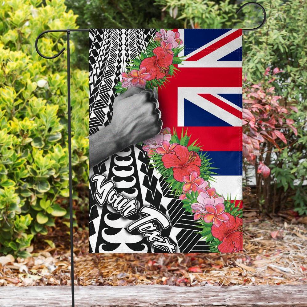 Hawaii Flag - Custom Personalised Curve Style - Polynesian Pride