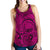 Polynesian Maori Lauhala Pink Women's Racerback Tank Top Pink - Polynesian Pride