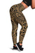 Polynesian Hawaiian Style Tribal Tattoo Gold Hawaii Women's Leggings AH Gold - Polynesian Pride