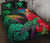 Hawaii Turtle Wave Hibiscus Quilt Bed Set - Unia Style - Polynesian Pride