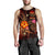 Federated States of Micronesia Polynesian Men's Tank Top - Legend of FSM (Red) - Polynesian Pride