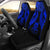 Tuvalu Polynesian Car Seat Covers Pride Seal And Hibiscus Blue Universal Fit Blue - Polynesian Pride