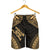 Wallis And Futuna Men's Shorts - Polynesian Chief Gold Version - Polynesian Pride