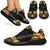 Marquesas Islands Sport Sneakers - Polynesian Tattoo Gold Black - Polynesian Pride