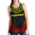 Hawaii Women's Racerback Tank - Polynesian Chief Reggae Version Art - Polynesian Pride