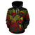 Tonga Polynesian Hoodie Turtle Hibiscus Reggae - Polynesian Pride