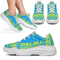 Palau Chunky Sneakers - Polynesian Chief Flag Version - Polynesian Pride