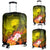 CNMI Custom Personalised Luggage Covers - Humpback Whale with Tropical Flowers (Yellow) - Polynesian Pride