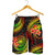 American Samoa Polynesian Men Shorts - Reggae Plumeria - Polynesian Pride