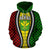 Hawaii Zipper Hoodie Hawaii Kanaka Maoli Flag - Polynesian Pride