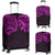 New Zealand Luggage Covers, Maori Polynesian Tattoo Purple Purple - Polynesian Pride