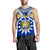 Nauru Rugby Men Tank Top Symbol Star Polynesian Blue - Polynesian Pride