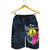 New Caledonia Polynesian Men's Shorts - Tropical Flower - Polynesian Pride