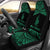 New Caledonia Polynesian Car Seat Covers - Pride Green Version Universal Fit Green - Polynesian Pride