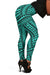 Polynesian Nation Turquoise Hawaii Women's Leggings AH Turquoise - Polynesian Pride