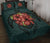 Hawaii Turtle Hibiscus Polynesian Quilt Bed Set - Polynesian Pride