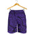 Polynesian Maori Lauhala Violet Men's Short - Polynesian Pride