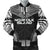 Norfolk Island Polynesian Chief Men's Bomber Jacket - Black Version Black - Polynesian Pride