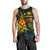 Polynesian Hawaii Men's Tank Top - Legend of Samoa (Blue) - Polynesian Pride