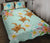 Hawaii Turtle Plumeria Mint Style - Quilt Bed Set AH - Polynesian Pride